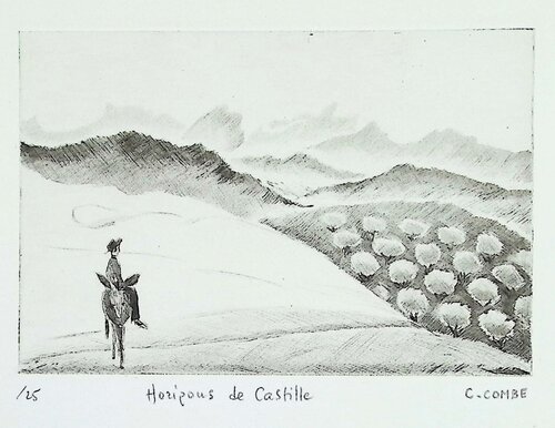 Horizons de Castille van Camille Combe, Afdruk te koop op Singulart