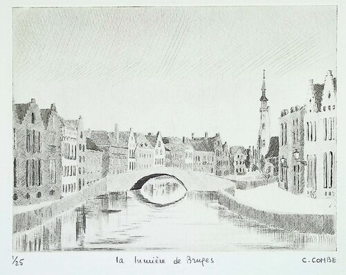 La lumière de Bruges Camille Combe