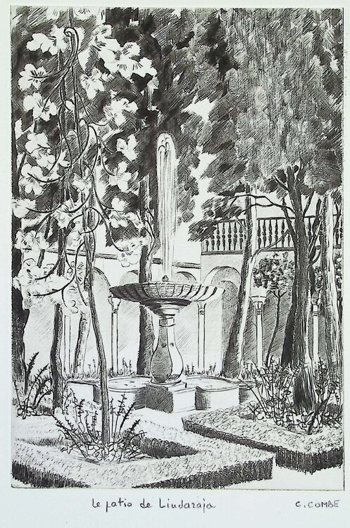 Grenade: La fiente de Lindaraja Camille Combe