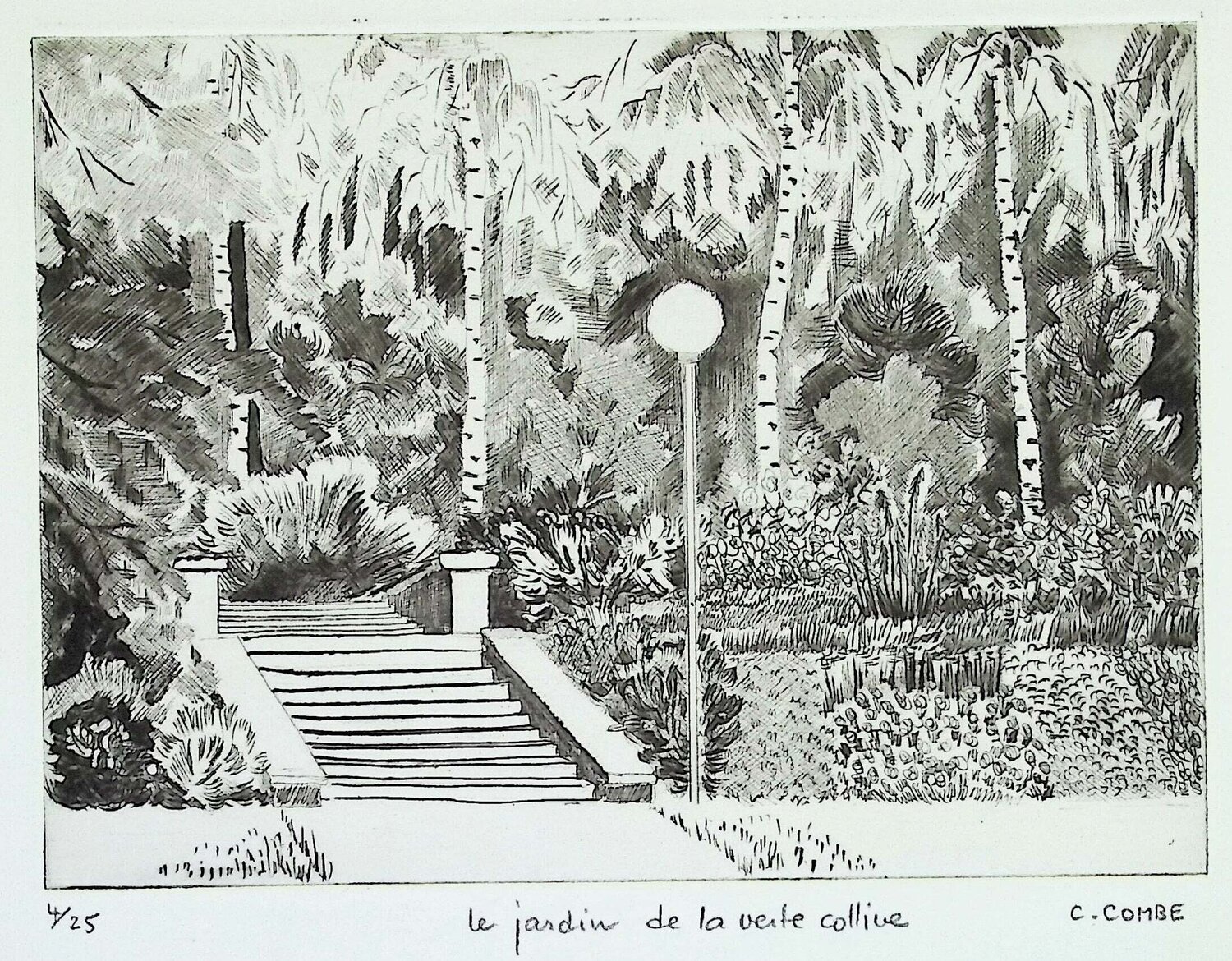 Le jardin de la verte colline Camille Combe