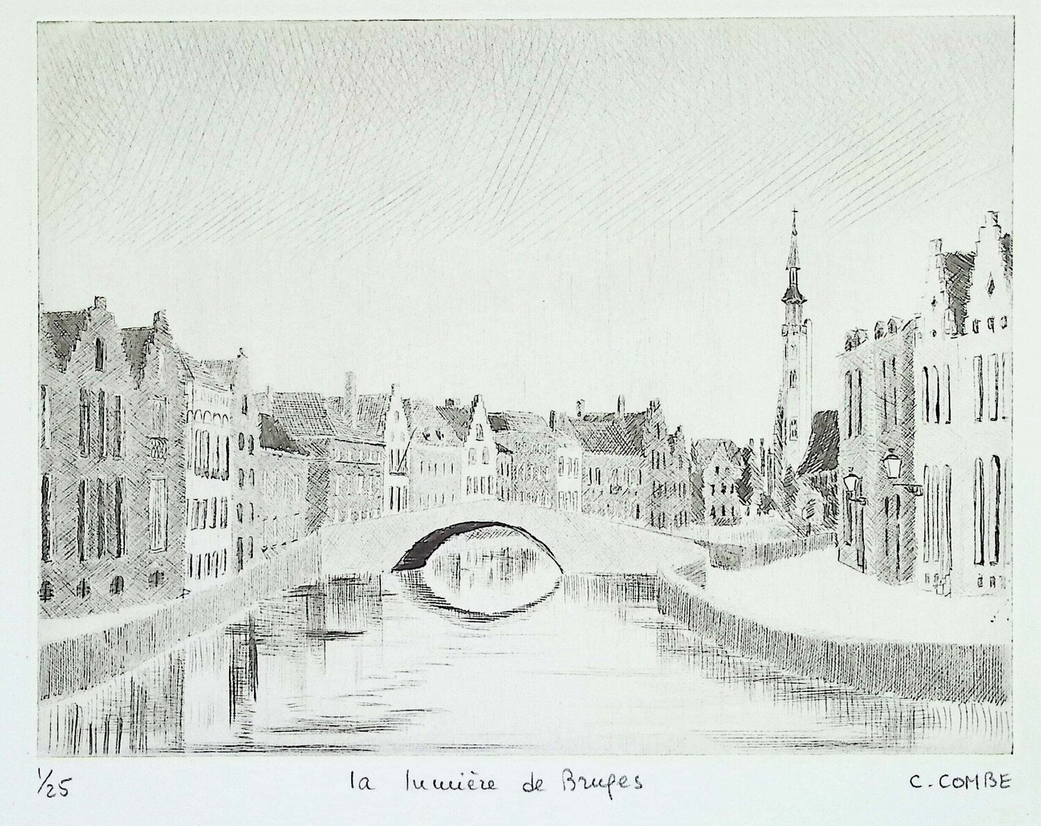 La lumière de Bruges Camille Combe