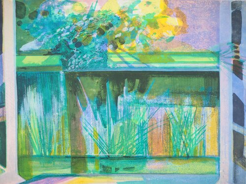 Terrasse avec vue sur la Zorn Camille Hilaire