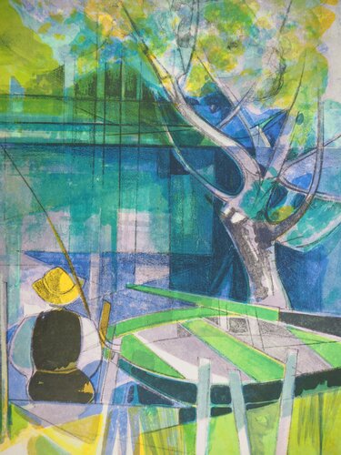 Le pécheur by Camille Hilaire, Print for Sale on Singulart