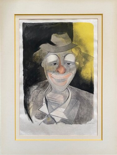 Le clown Auguste von Camille Hilaire, Druck kaufen auf Singulart