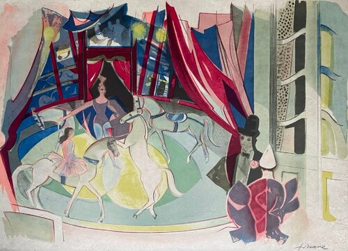 Le dressage des chevaux von Camille Hilaire, Druck kaufen auf Singulart