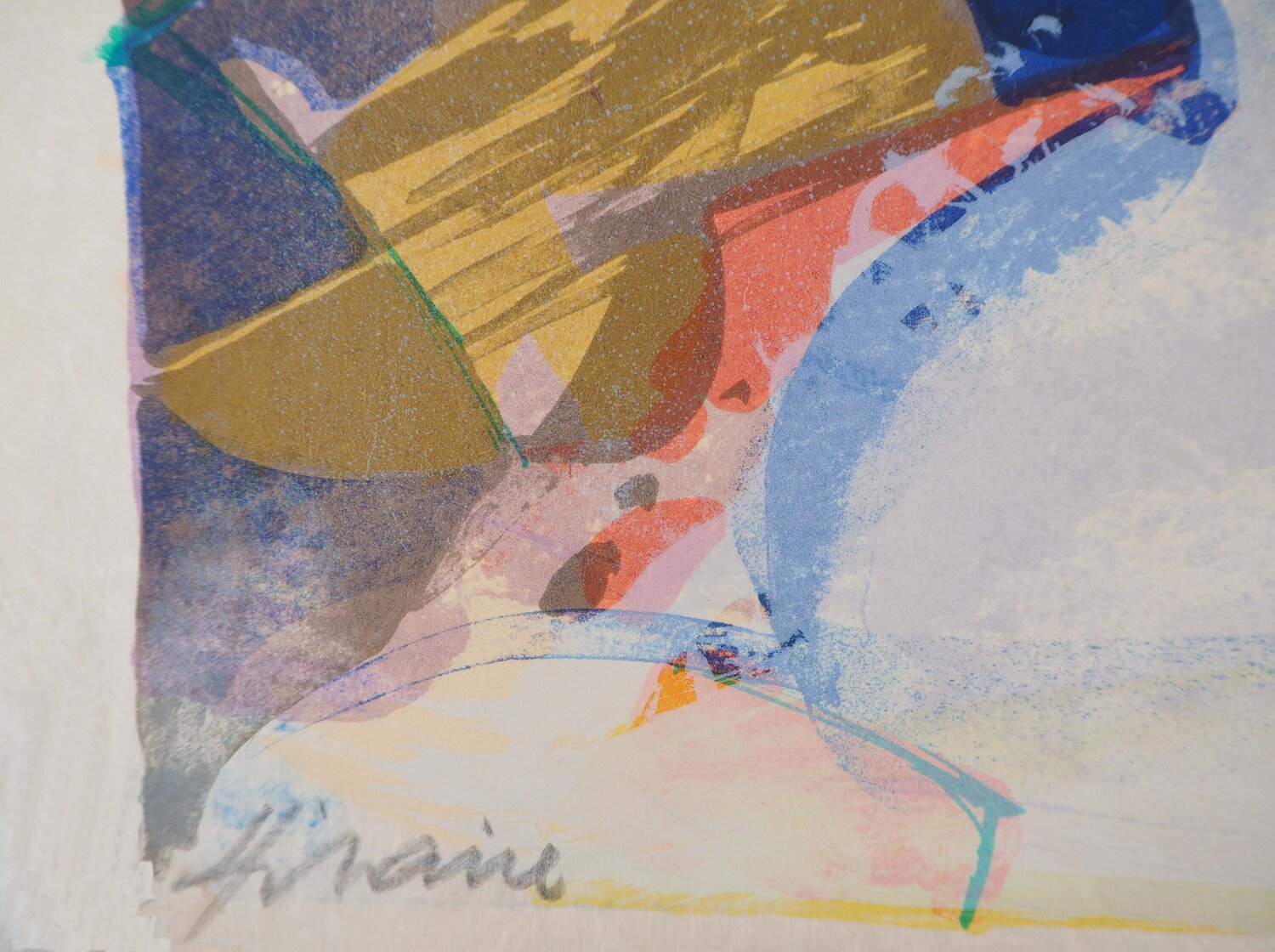 Paysage éclatant Camille Hilaire Stampa in vendita