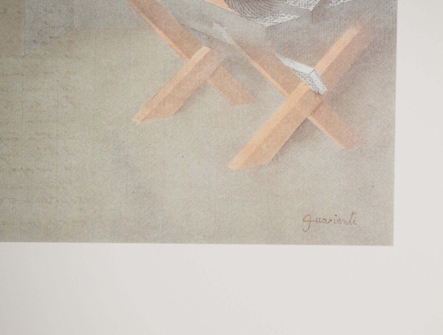 Scène d'intérieur Carlo Guarienti Druck zu verkaufen