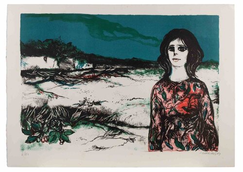 Girl von Carlo Marcantonio, Druck kaufen auf Singulart