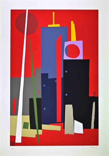 Abstract Composition by Carlo Montesi, Print for Sale on Singulart