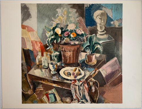 Nature Morte au Pot de Fleurs, 1928 von Charles Dufresne, Druck kaufen auf Singulart