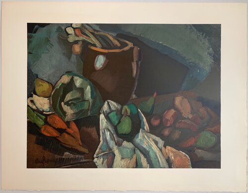 "Nature Morte Aux Fruits", 1919 van Charles Dufresne, Afdruk te koop op Singulart