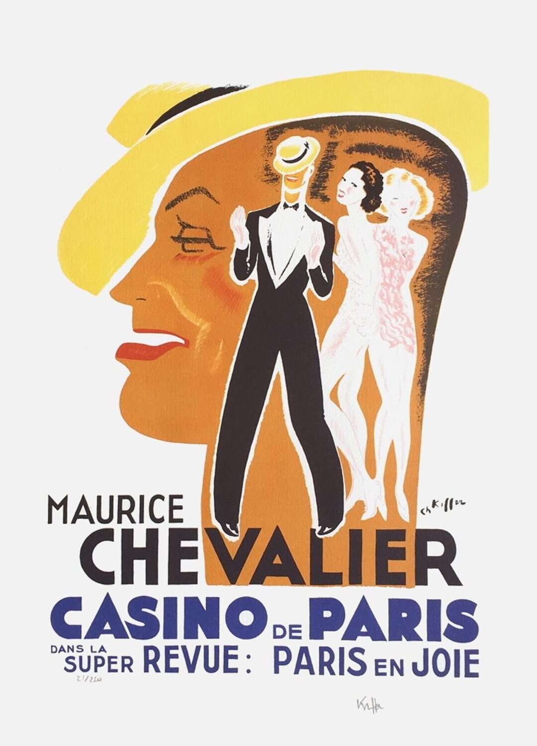 Maurice Chevalier au Casino de Paris II Charles Kiffer Stampa in vendita