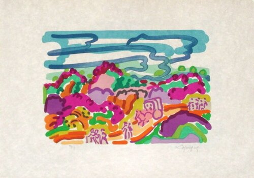 Asie - Voyage en Chine by Charles Lapicque, Print for Sale on Singulart