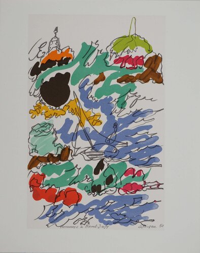 Vue de Marseille van Charles Lapicque, Afdruk te koop op Singulart