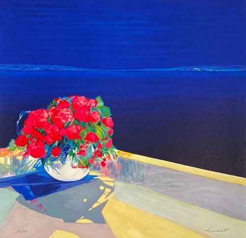 Bouquet de roses von Claude Hemeret, Druck kaufen auf Singulart