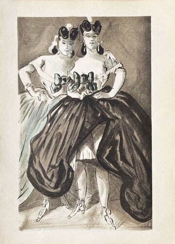Women's portrait by Constantin Guys, Print for Sale on Singulart