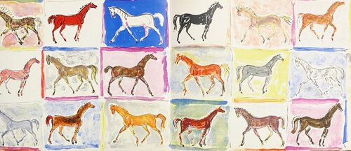 Chevaux von Constantin Terechkovitch, Druck kaufen auf Singulart
