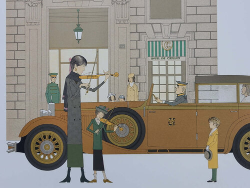 Hôtel de Crillon von Denis-Paul Noyer, Druck kaufen auf Singulart