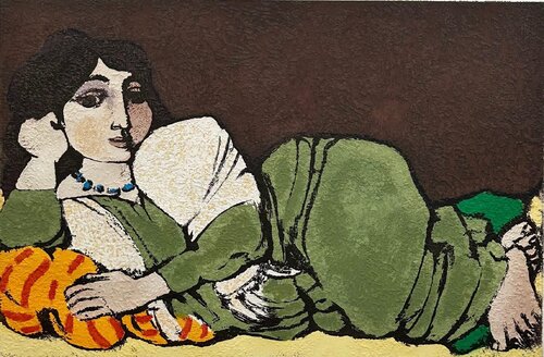 Odalisca IV von Domenico Cantatore, Druck kaufen auf Singulart