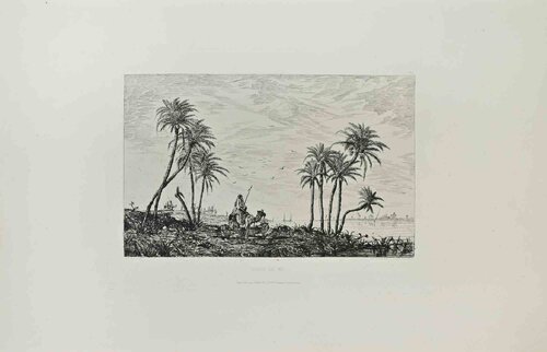 Bords du Nil by Edouard Dufeu, Print for Sale on Singulart