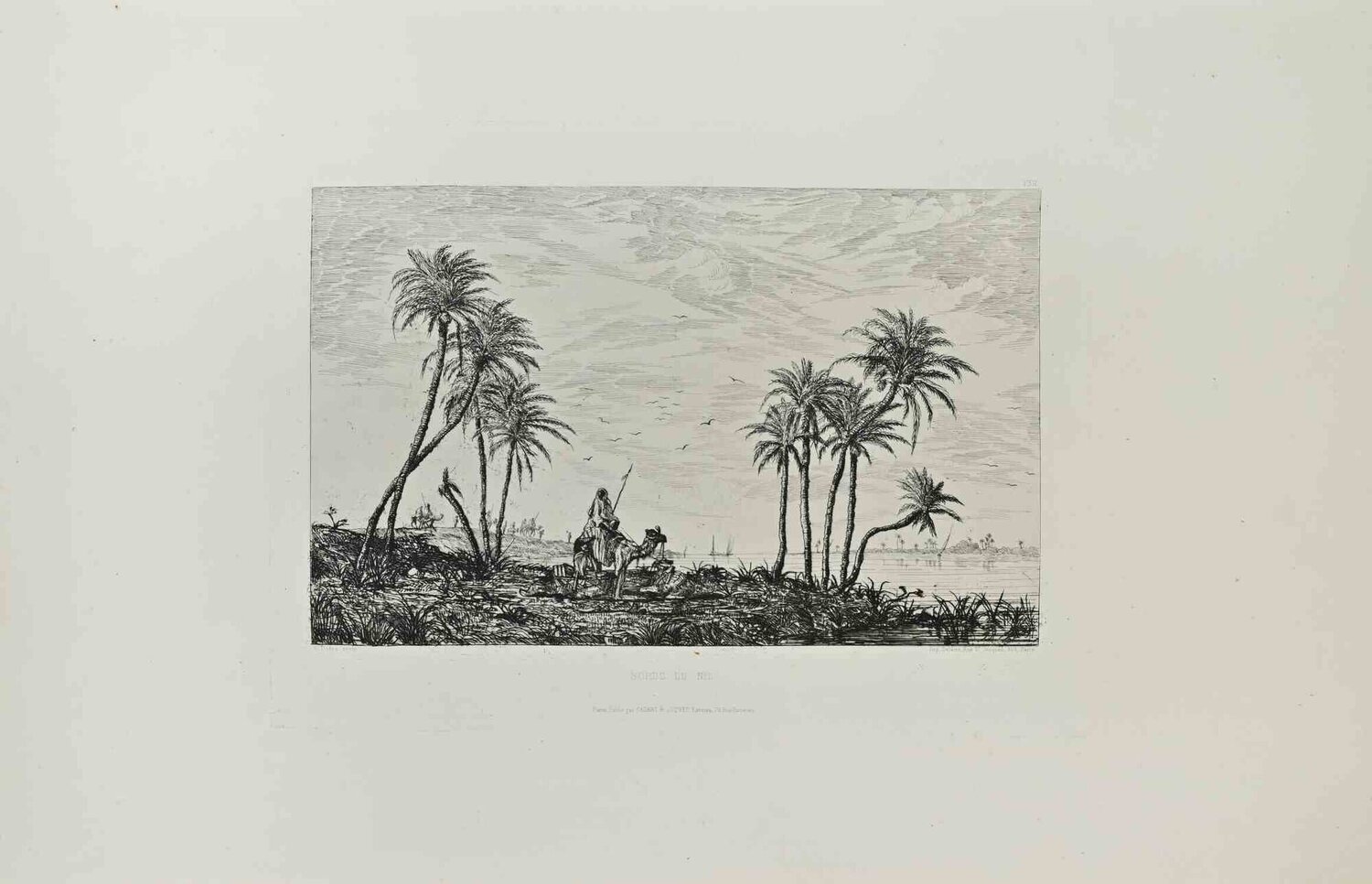 Bords du Nil Edouard Dufeu