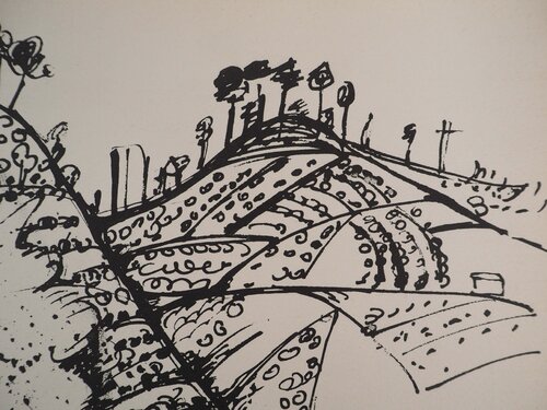 Les collines de Vallauris Edouard Pignon