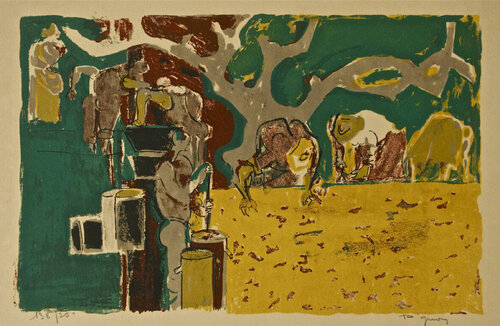 Figures in the Landscape de Edouard Pignon, Impresión a la venta en Singulart