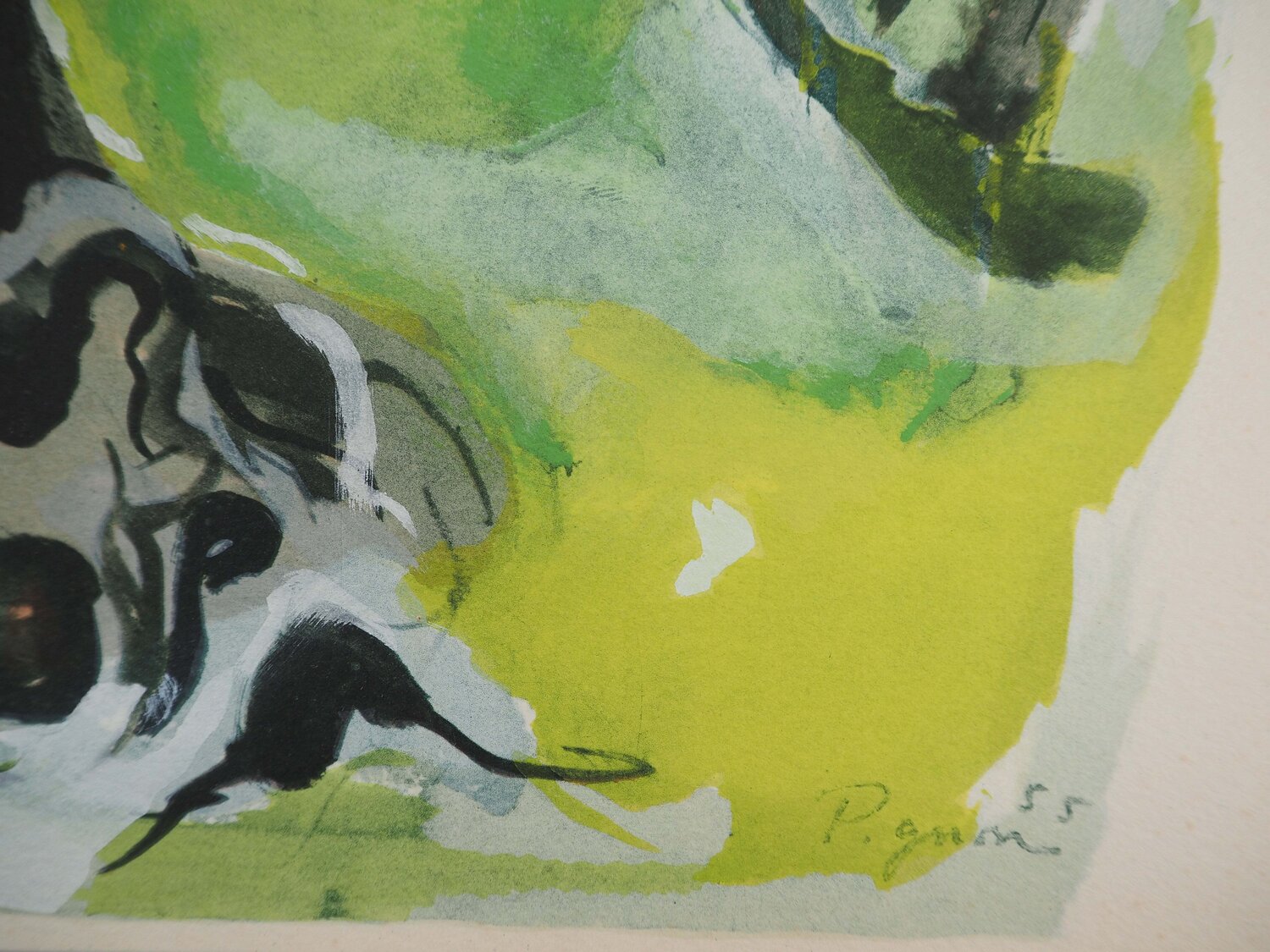 Le vieil olivier Edouard Pignon Stampa in vendita