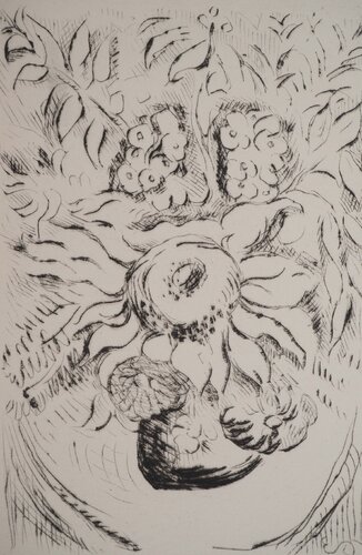 Bouquet au Tournesol by Emile-Othon Friesz, Print for Sale on Singulart