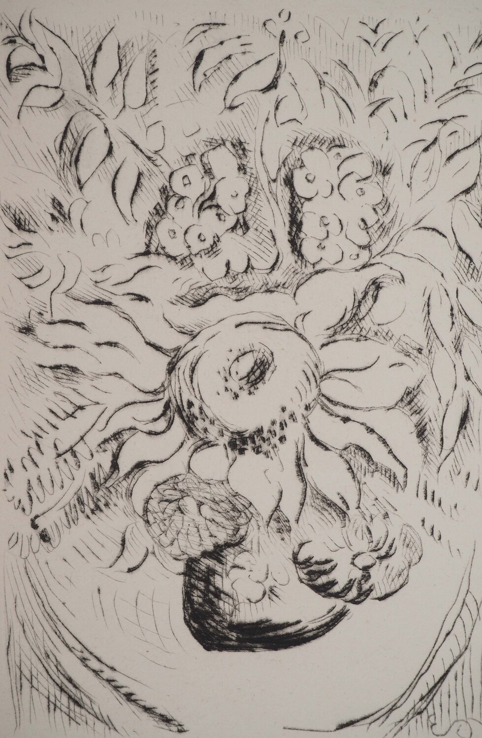 Bouquet au Tournesol Emile-Othon Friesz Druck zu verkaufen