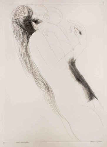 Grande Figura Diagonale de Emilio Greco, Impresión a la venta en Singulart