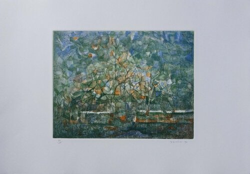 L'arbre by Enzo Brunori, Print for Sale on Singulart