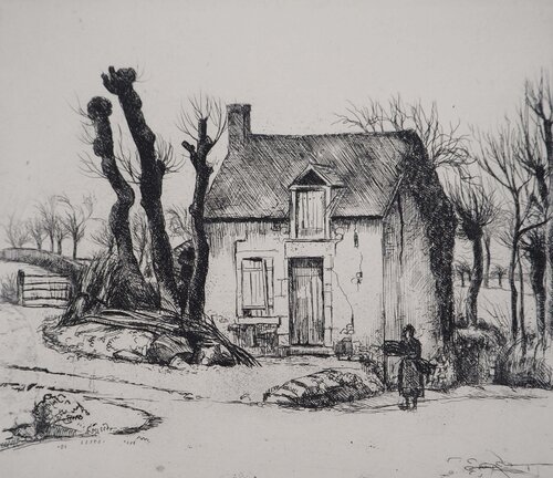 La maison modeste (La locature) Eugene Corneau