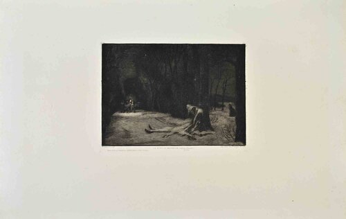 La Mort de Matamore (Capitain Fracasse) by Félix Bracquemond, Print for Sale on Singulart
