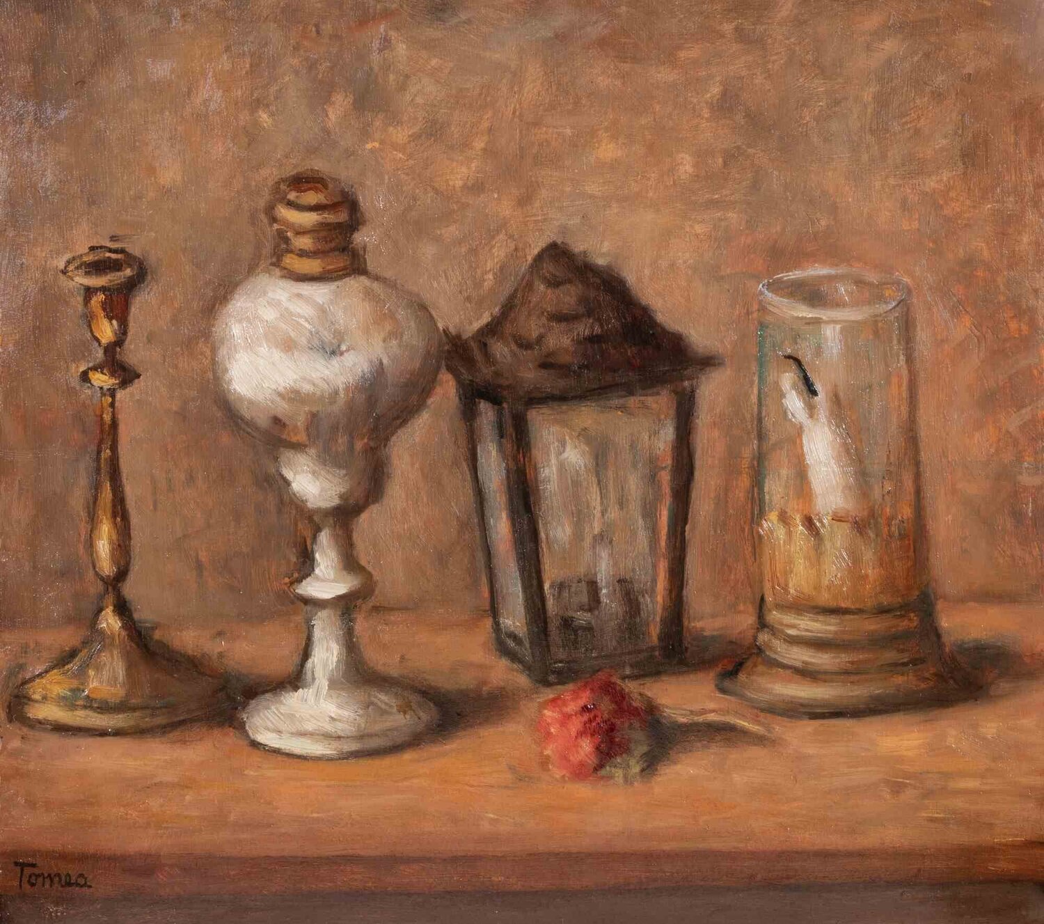 Lanterns Fiorenzo Tomea Dipinto originale in vendita