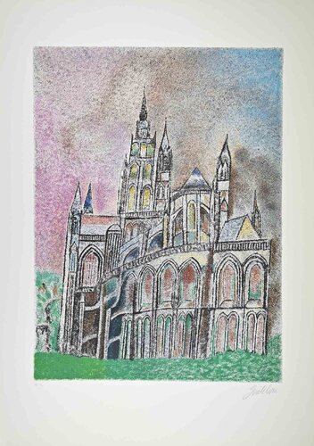 Cathedral von Franco Gentilini, Druck kaufen auf Singulart