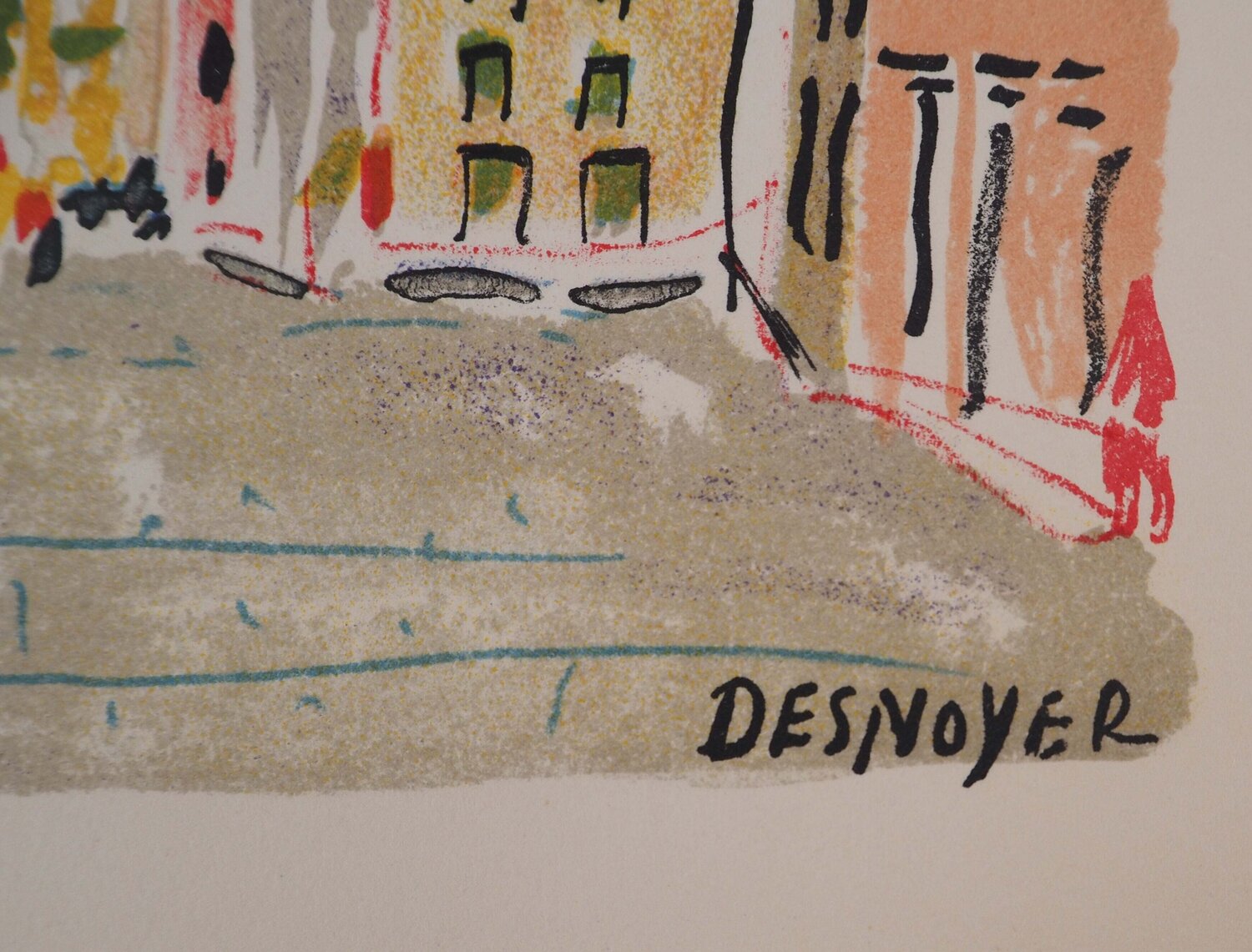 Venise, Vue sur le Campanile, François Desnoyer Druck zu verkaufen
