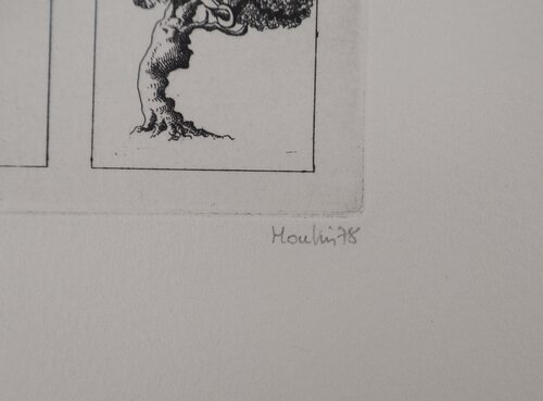 Trois Arbres von François Houtin, Druck kaufen auf Singulart
