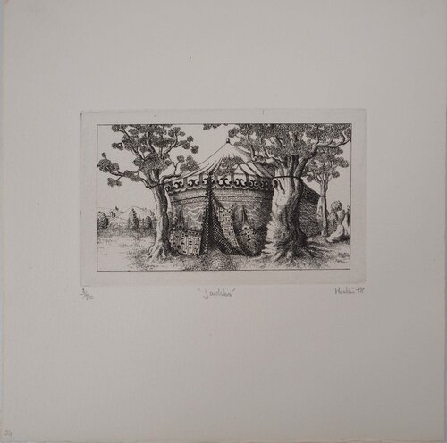Le Chapiteau by François Houtin, Print for Sale on Singulart
