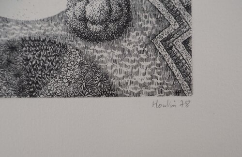 Point d'eau von François Houtin, Druck kaufen auf Singulart