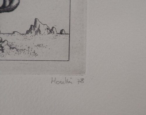 Arbre dans le Désert par François Houtin, Édition en vente sur Singulart