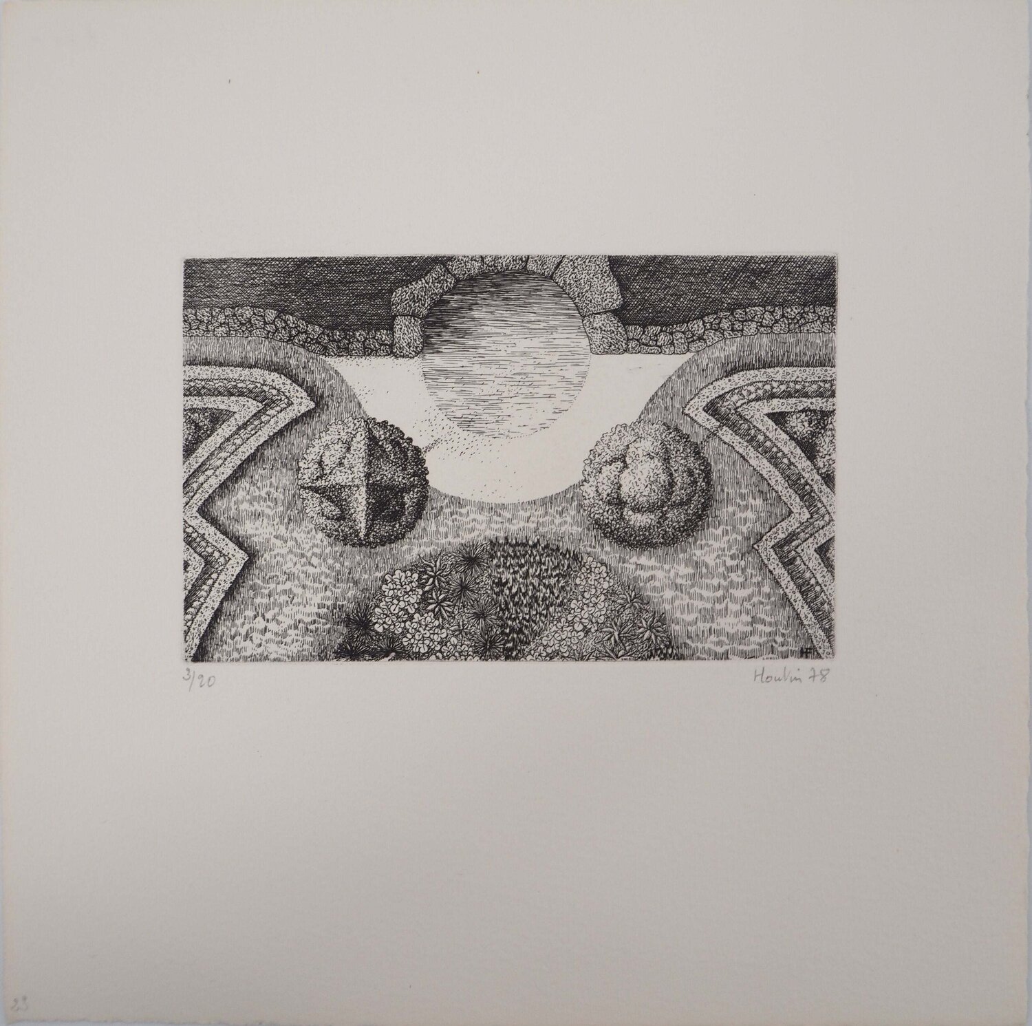 Point d'eau François Houtin Print for sale