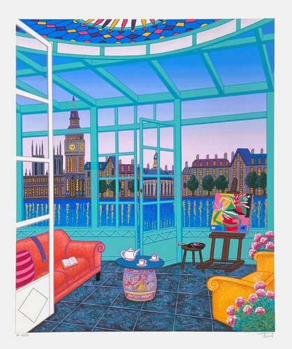 Veranda Matisse van François Ledan-Fanch, Afdruk te koop op Singulart