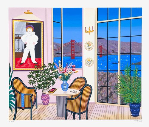Interior with Picasso van François Ledan-Fanch, Afdruk te koop op Singulart