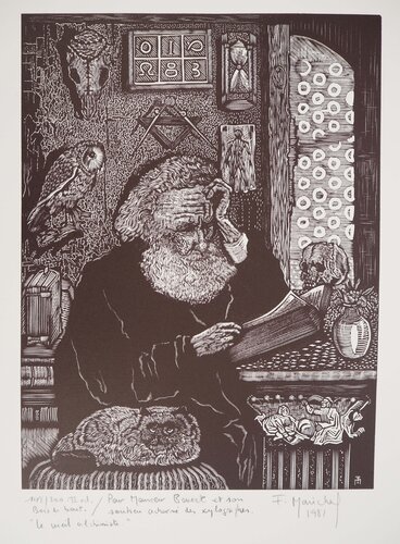Le vieil alchimiste par François Maréchal, Édition en vente sur Singulart