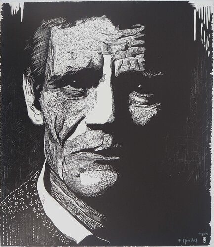 Portrait d'un toréador di François Maréchal, Stampa in vendita su Singulart