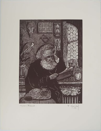 L'alchimiste by François Maréchal, Print for Sale on Singulart