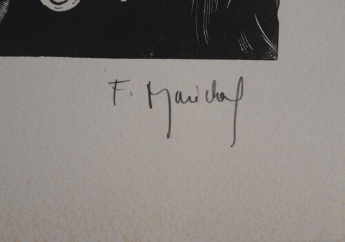 Femme aux sept visages by François Maréchal, Print for Sale on Singulart