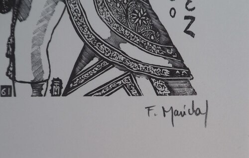 Le toréador by François Maréchal, Print for Sale on Singulart