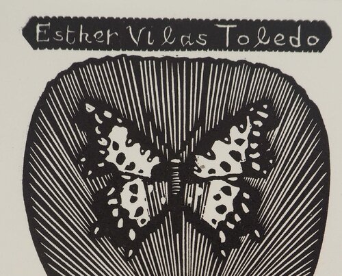 Papillon et éventail François Maréchal